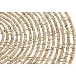 MANTEL INDIVIDUAL FIBRA NATURAL diametro 38CM ITEM PC-202117