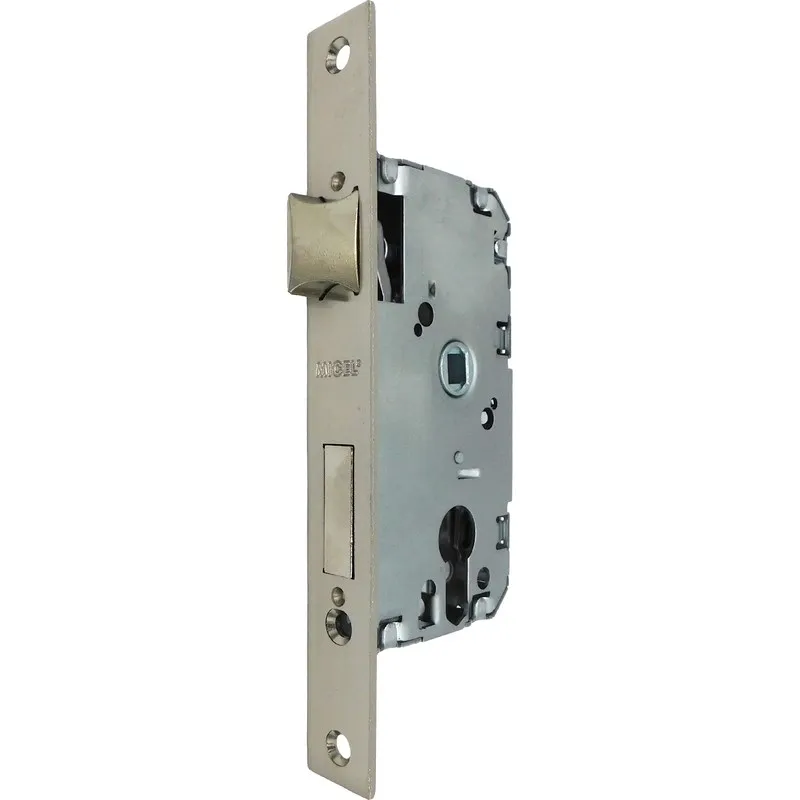 CERRADURA EMBUTIR CANTO CUADRADO CRE04 50/47MM NIQUEL SATINADO MICEL 10777