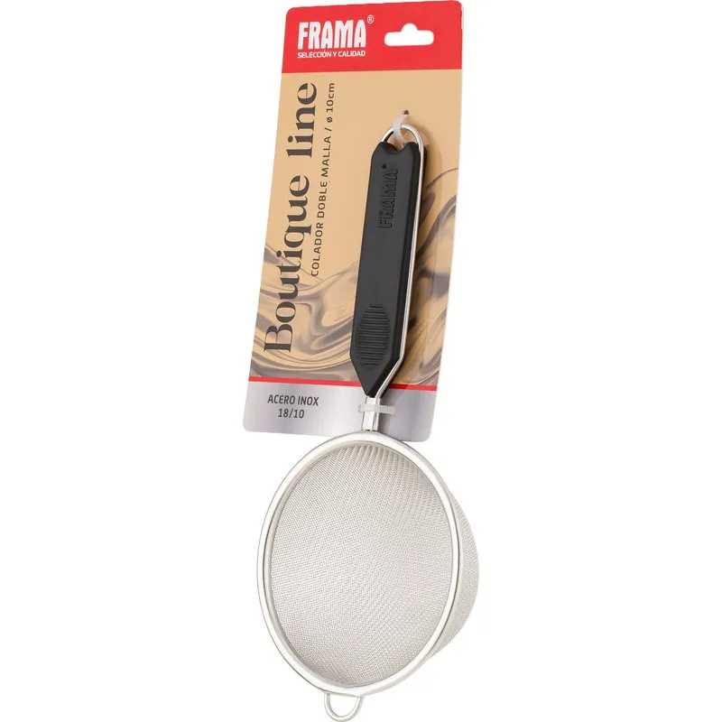COLADOR INOX DOBLE MALLA 10CM 5546