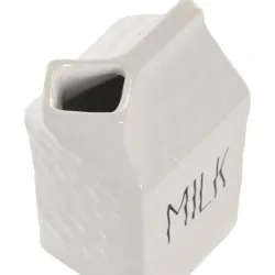 LECHERA PORCELANA BLANCA 8,5X6,7X14CM ITEM PC-228484