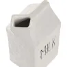 LECHERA PORCELANA BLANCA 8,5X6,7X14CM ITEM PC-228484
