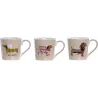 MUG PORCELANA PERRO 400ML SURTIDO ITEM PC-228219