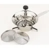 PASAPURES INOX CON SOPORTE 24CM 5535