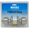 POMO PUERTA BOLA ENTRADA PP07 INOX MICEL 11154