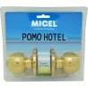 POMO PUERTA BOLA HOTEL PP07 LATON PULIDO MICEL 11157