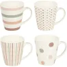 MUG DECORADO MARRON 34CL SURTIDO D'CASA 314507