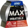 CINTA AMERICANA MAX TAPE 10M X 48MM PLATA CEYS 507664