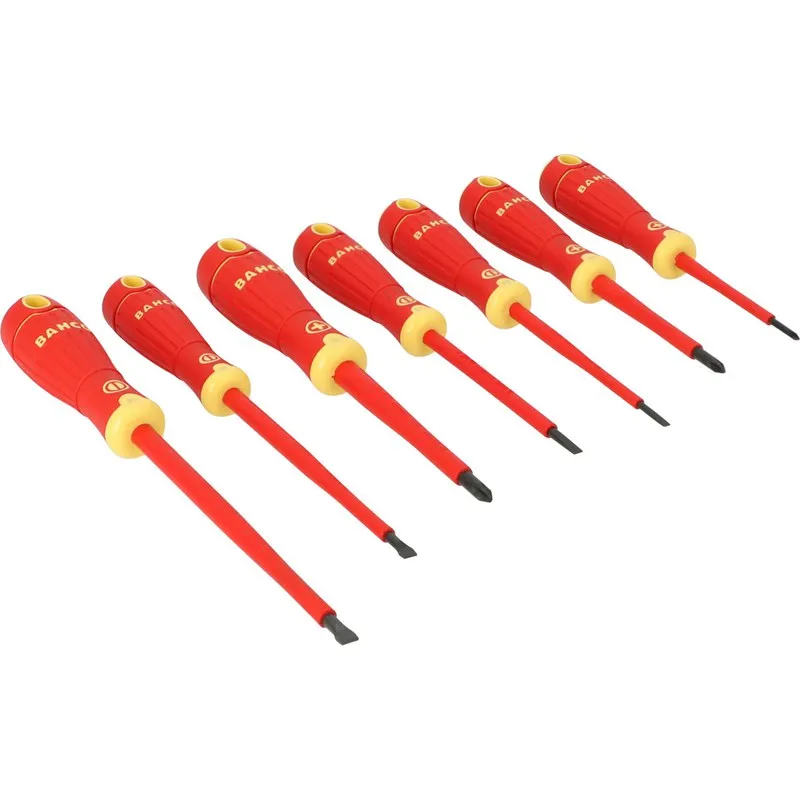 DESTORNILLADOR AISLO JUEGO 7 PIEZAS BAHCOFIT PL/PH BAHCO B220.007
