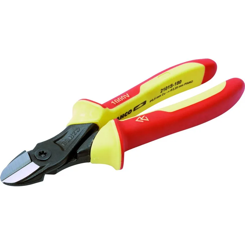 ALICATE DE CORTE LATERAL SEGUR 180 MM BAHCO 2101S-180