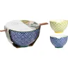 BOL PORCELANA CON PALILLOS SET 2U SURTIDO-82CL IMPORT Q04000220