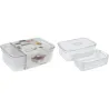 CONTENEDOR ALIMENTOS CON REJILLA 3600ML 31X20,5X10,5CM IMPORT 176000530