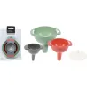EMBUDO PLASTICO SET 4UDS SURTIDOS IMPORT 170488790
