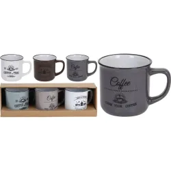 MUG SET 3 UNIDADES 33CL...