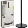 PORTAROLLOS COCINA NEGRO 32CM IMPORT A12405530