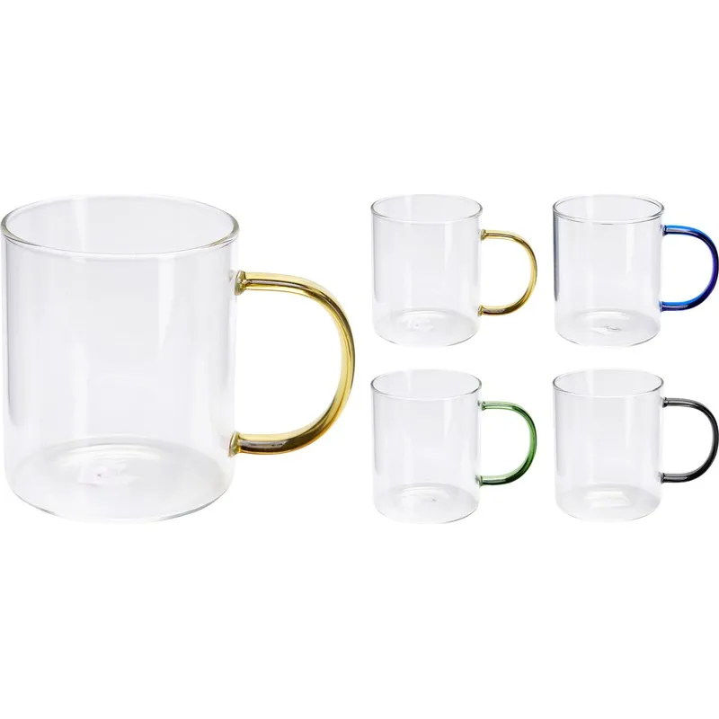 TAZA BOROSILICATO 4 UNIDADES 40CL IMPORT CD1200230