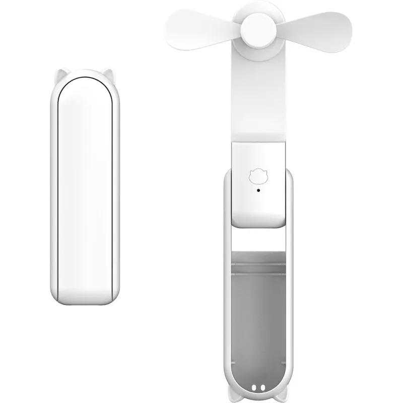 POWERBANK CON VENTILADOR INTEGRADO BLANCO 2500 MAH Y 3 VELOCIDADES IDEUS IDFANPBWH