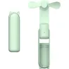 POWERBANK CON VENTILADOR INTEGRADO VERDE 2500 MAH Y 3 VELOCIDADES IDEUS IDFANPBGN