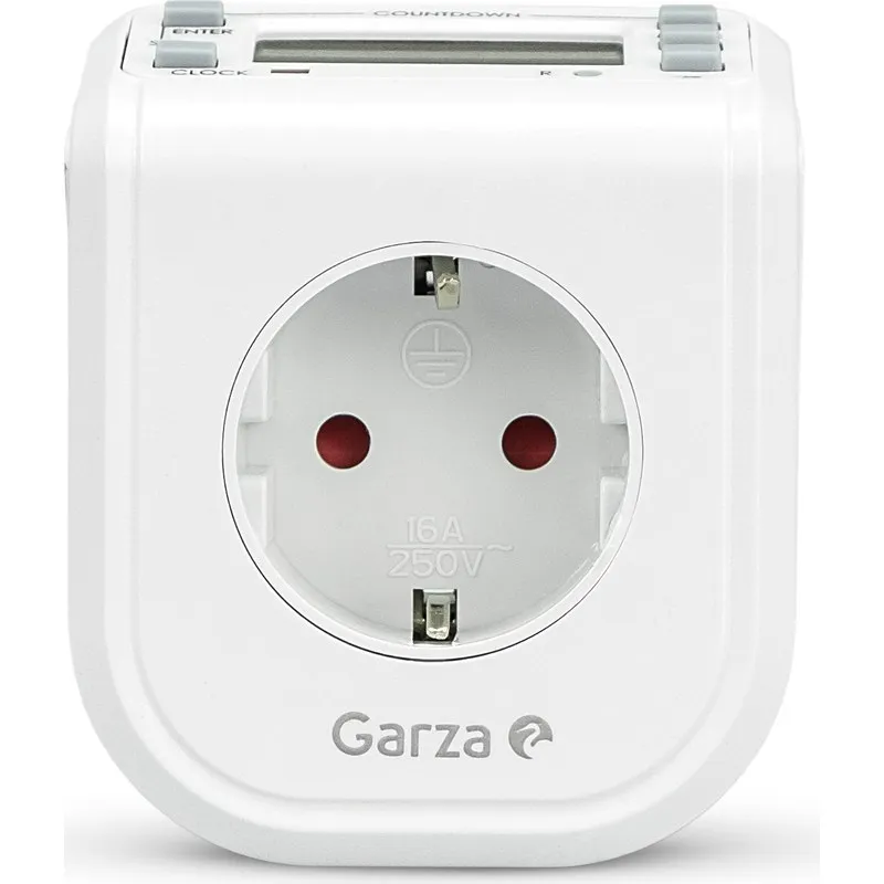 TEMPORIZADOR DIGITAL MINI GARZA PROGRAMACION SEMANAL GARZA 400609G