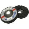 DISCO PLUS LINE CLEAN FIBRA 115MM NEGRO 5 PIEZAS 26642