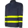 CHAQUETA IGNIFUGA/ANTIESTATICA MULTINORMA AV AZUL MARINO TALLA 52-54 MARCA 988CIAVAM