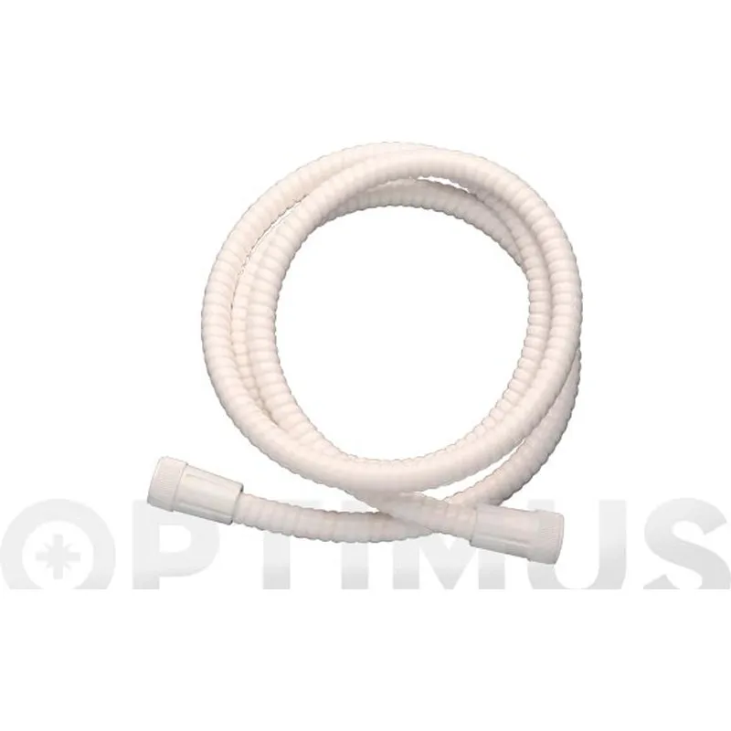 FLEXO DUCHA PVC REFORZADO BLANCO 1,7 M H2O FL-304.5.1126