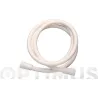 FLEXO DUCHA PVC REFORZADO BLANCO 1,7 M H2O FL-304.5.1126