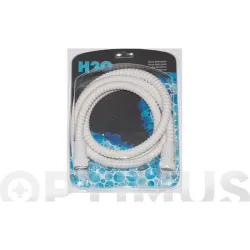 FLEXO DUCHA PVC REFORZADO BLANCO 1,7 M H2O FL-304.5.1126