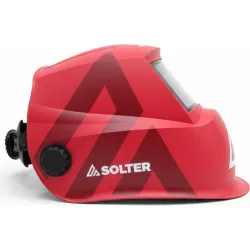 PANTALLA SOLDADURA ELECTRONICA HELLMET R-05 RED SOLTER 10487