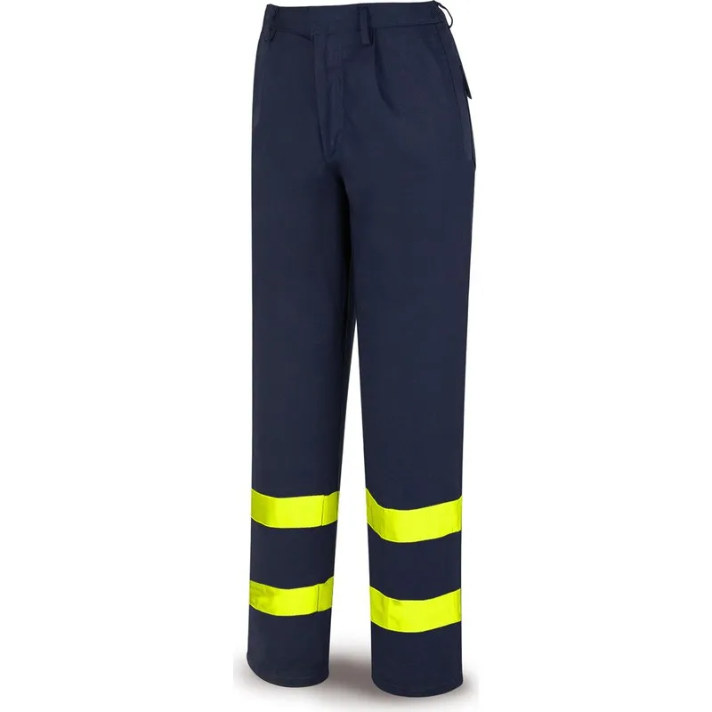 PANTALON IGNIFUGO/ANTIESTATICO MULTINORMA AV AZUL MARINO TALLA 46-48 MARCA 988PIAV
