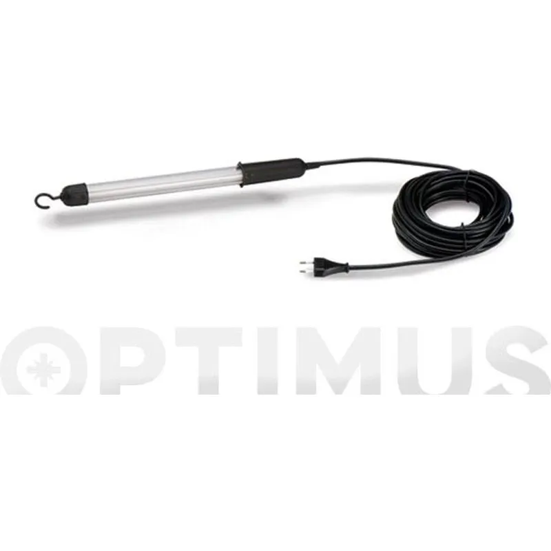 LAMPARA PORTATIL CON GANCHO Y CABLE NEON 8 W 5 M FAMATEL 3401G