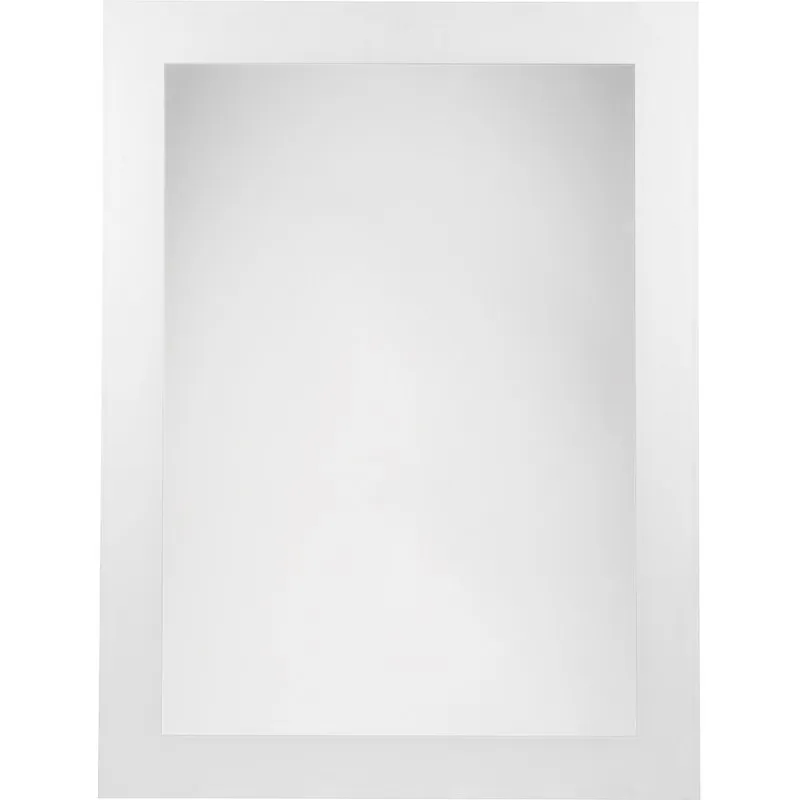 ESPEJO DE BAÑO BLANCO SERIGRFIADO LUX-20 B-900 75 X 55 CM H2O 23041883