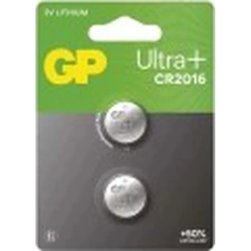 PILA LITIO BOTON CR 2016 3V 2 UND GP CR2016-B2 GP