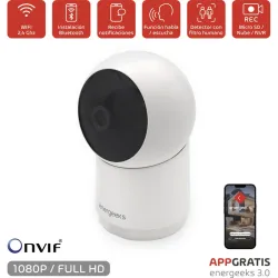 CAMARA WIFI MOTORIZADA SCOUT DETECCION DE MOVIMIENTO ENERGEEKS EG-CIP005