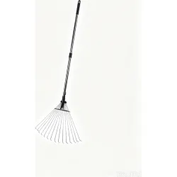 ESCOBA RECOGEHOJAS PLEGABLE MANGO ALUMINIO 54X154CM NATUUR GR2101