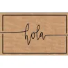 FELPUDO COCO NATURAL HOLA TRAZOS 40X70CM DINTEX 50135