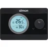 TERMOSTATO DIGITAL ON/OFF NEGRO PARED SIMON SIMON AF521101