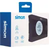 TERMOSTATO DIGITAL ON/OFF NEGRO PARED SIMON SIMON AF521101