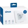 TERMOSTATO DIGITAL PROGRAMABLE SEMANAL PORTATIL SIMON SIMON AF511104
