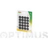 ANTIDESLIZANTE CAUCHO NEGRO RECTANGULAR 2 UDS 105 X 80 MM FER 41986