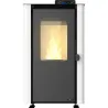 ESTUFA DE PELLET BLANCA PRIME 7 KW PA3053P039