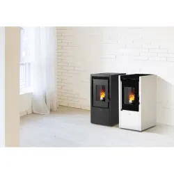 ESTUFA DE PELLET GARDA 11 10,6 KW NEGRA COINTRA 0SS069XM