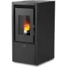 ESTUFA DE PELLET GARDA 7 6,8 KW NEGRA COINTRA 0SS029XM