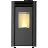 ESTUFA DE PELLET NEGRA LUX 9 KW PA3053P042