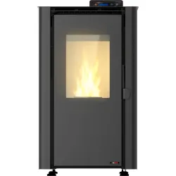 ESTUFA DE PELLET NEGRA PRIME 7 KW PA3053P040