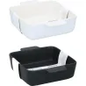 BANDEJA HORNO CERAMICA BLANCA/NEGRA 26,5X20,5CM SURTIDA ALPINA 871125258613