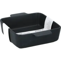 BANDEJA HORNO CERAMICA BLANCA/NEGRA 26,5X20,5CM SURTIDA ALPINA 871125258613
