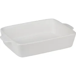 BANDEJA HORNO CERAMICA BLANCA/NEGRA 28X18CM SURTIDA ALPINA 871125258616