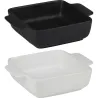 BANDEJA HORNO CERAMICA BLANCA/NEGRA 21X15,8CM SURTIDA ALPINA 871125258612