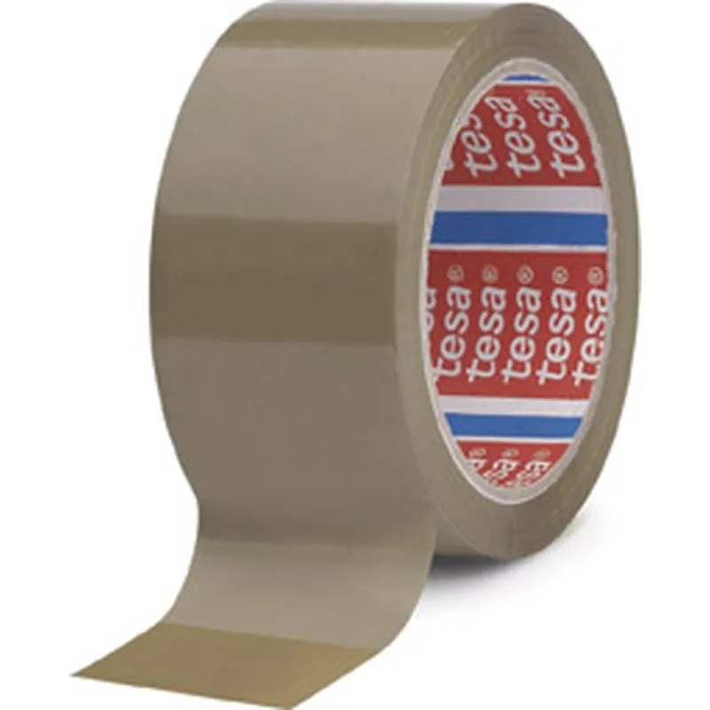 CINTA EMBALAR POLIPROPILENO 66 M X 50 MM MARRON TESA 04089-00006-06