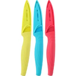 CUCHILLOS CON FUNDA SET 3 UNIDADES COLORS ALPINA 871125206998